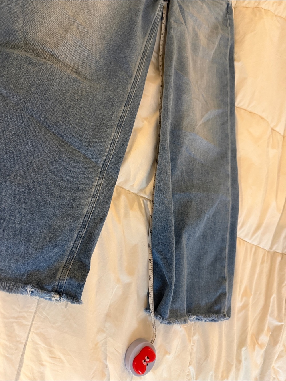 PAIGE High Rise Wide Leg Jeans, Size 27 - Picture 5 of 5